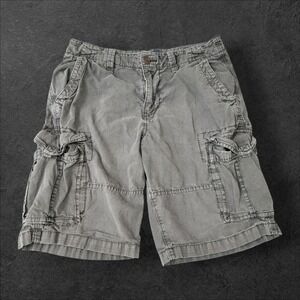 American Eagle‎ Outfitters Longboard  Cargo Shorts Men's 30 X 10L Faded Black